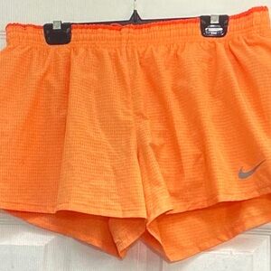 Nike Women's Bright Orange Athletic Shorts